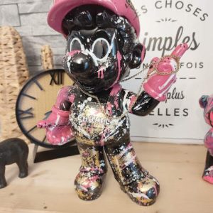 GOLD STREET ICON Figurine Art Toy Customisée