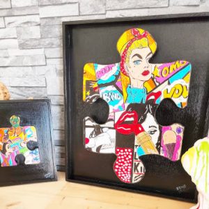 POP ART EXPLOSIF Tableau Relief Pop Art / Street Art