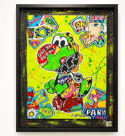 Tableau Bubble pop univers