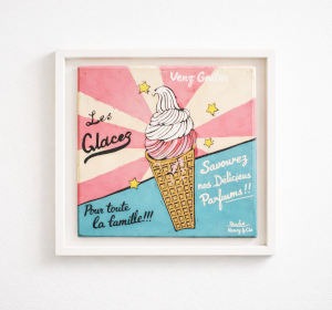 Douceur Vintage Tableau Relief Pop Art Vintage