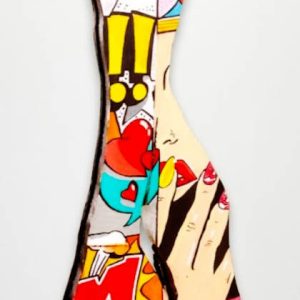 Silence POP Tableau Relief Pop Art / Street Art