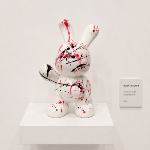 Lapin Custom Sculpture Pop Art Customisée