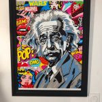 Génie Urbain – œuvre originale Pop Art Street Art encadrée par BRMB