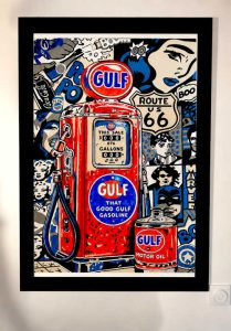 GULF LEGEND – Nouvelle œuvre originale Pop Art & Street Art