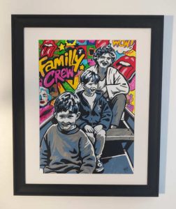 Portrait sur mesure – Un souvenir transformé en œuvre Pop Art BRMB
